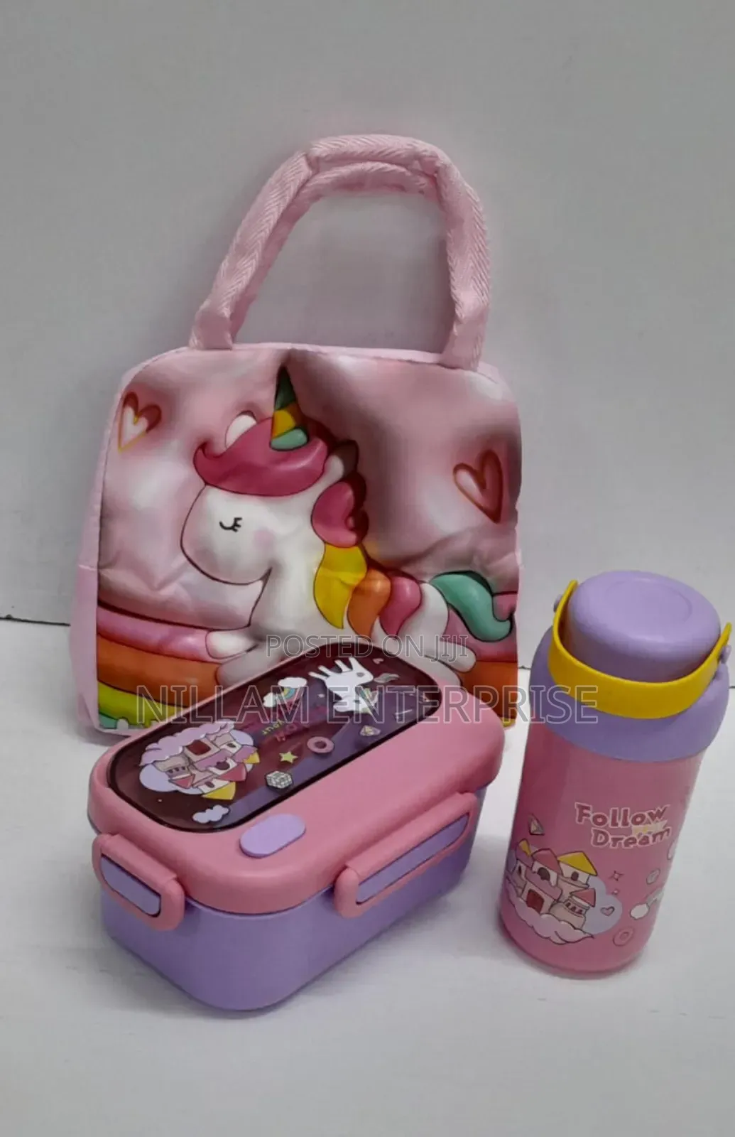 Decorative Kids Set With Insulated Bag