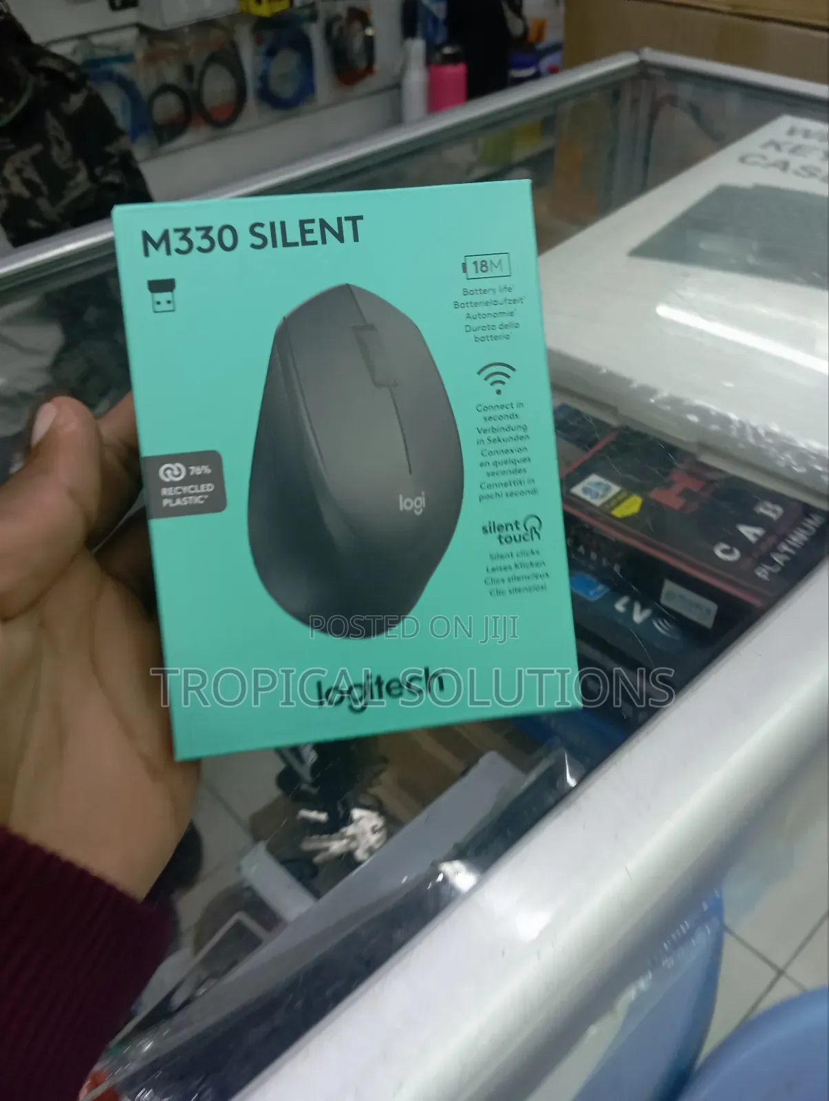 M330 Logitech Silent Mouse Black M330 Mouse