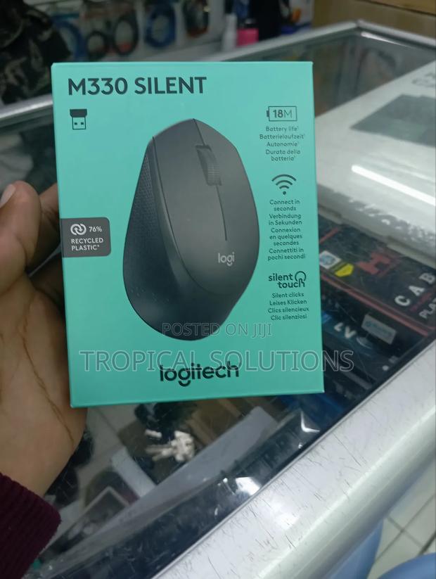 M330 Logitech Silent Mouse Black M330 Mouse - thumbnail 2