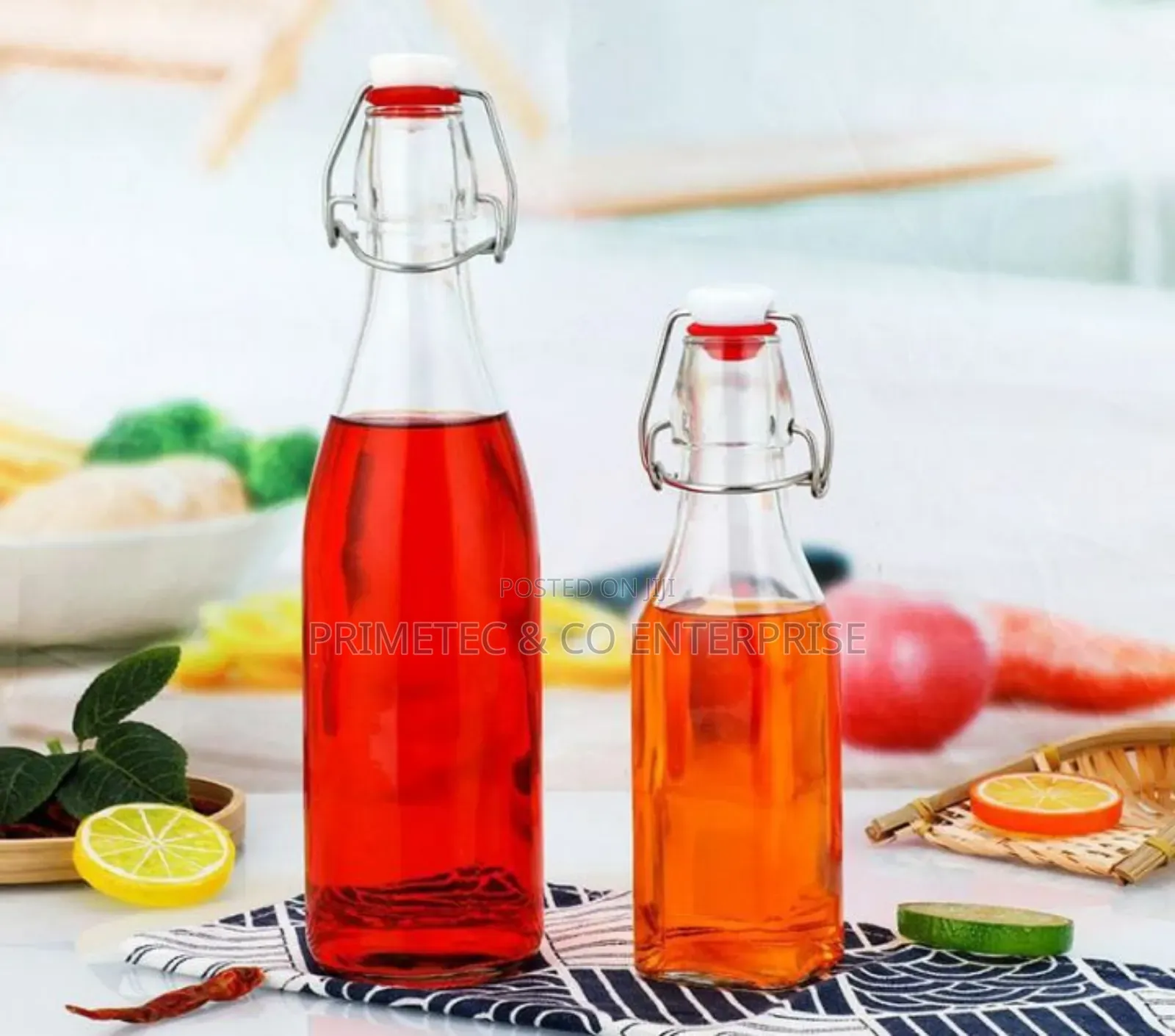Swing Top Glass Bottles