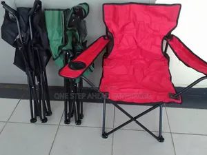 Preferred Top Quality Foldable Camping Seats Red