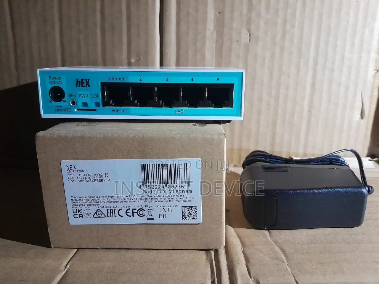 Hex Mikrotik Rb750gr3
