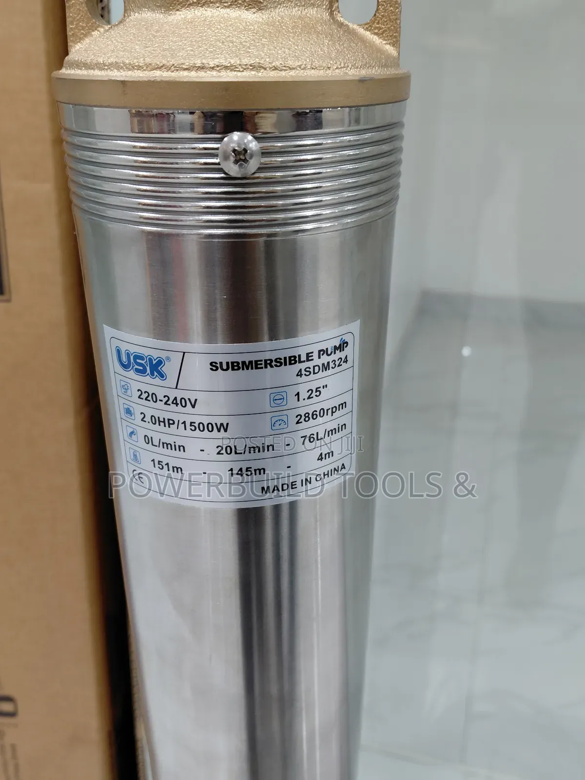 2hp Usk Submersible Pump 4sdm324 With Pump Controller