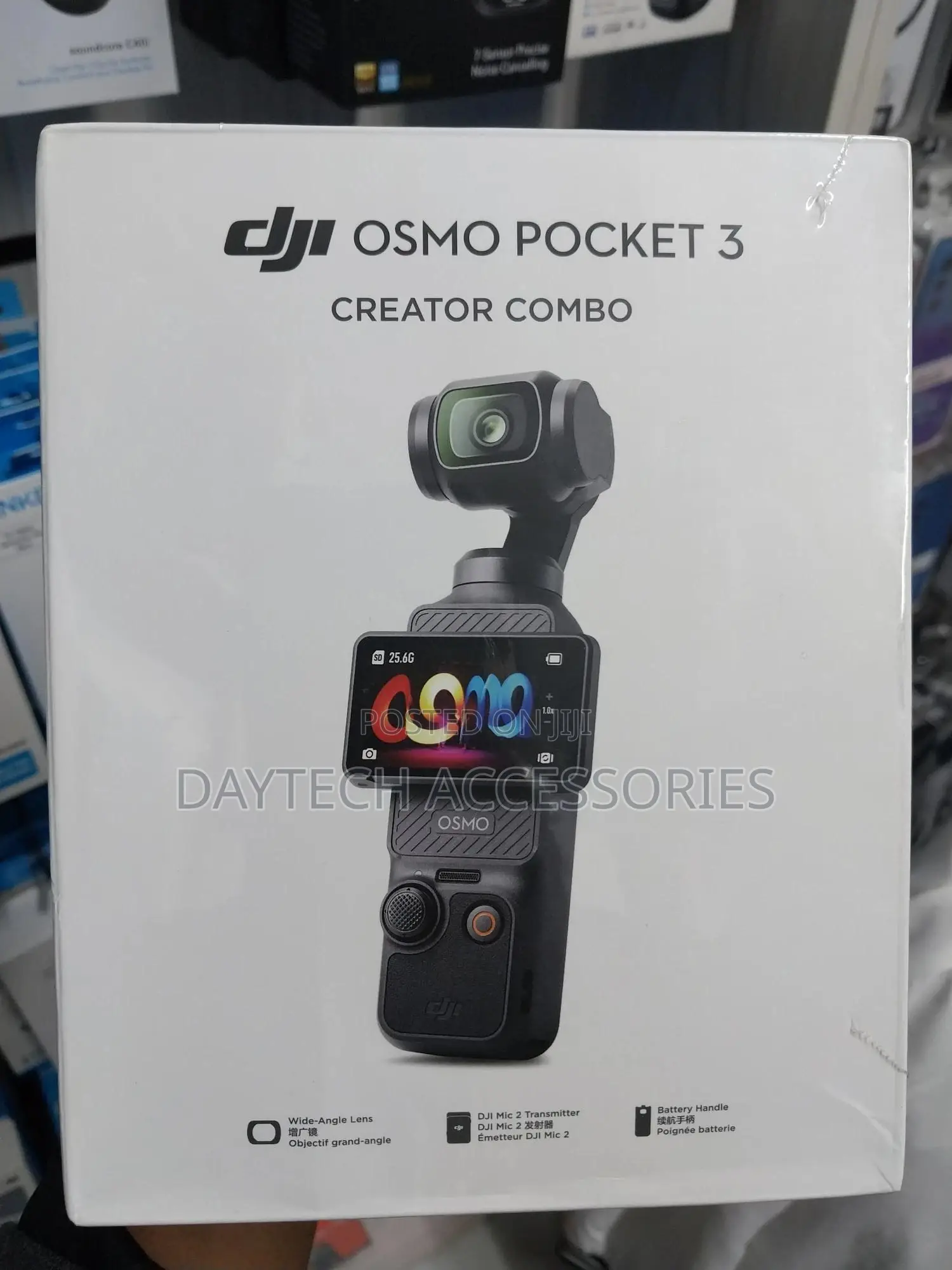 Dji Osmo Pocket 3 Creator Combo 3-Axis Gimbal Action Camera