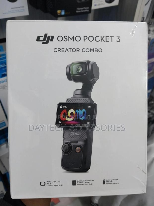 Dji Osmo Pocket 3 Creator Combo 3-Axis Gimbal Action Camera