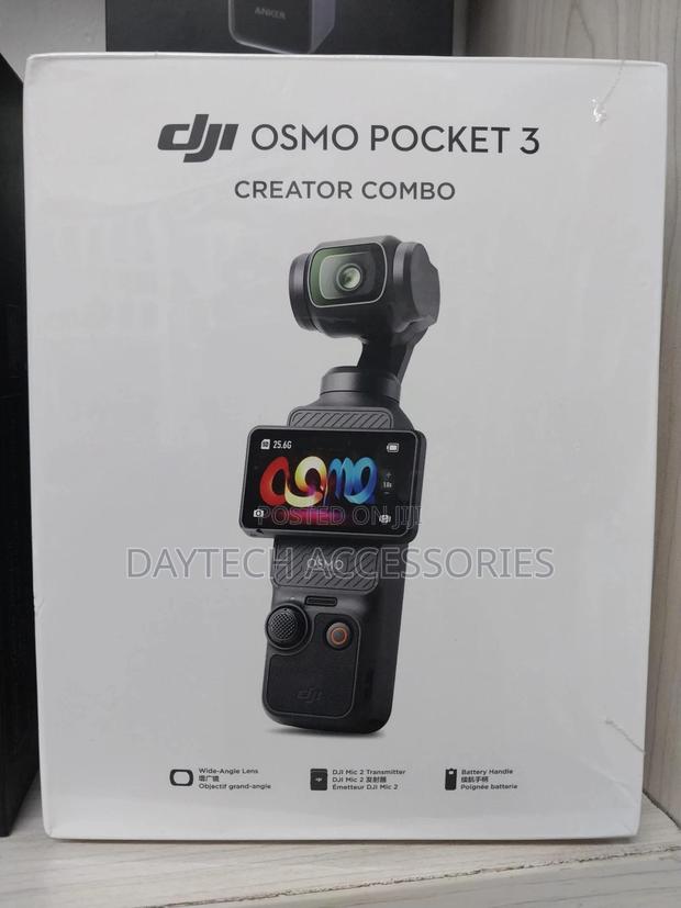 Dji Osmo Pocket 3 Creator Combo 3-Axis Gimbal Action Camera - thumbnail 2