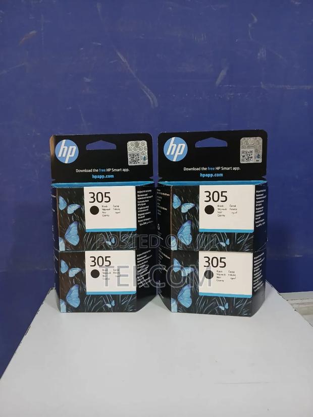 Original Hp 305 Black Ink Cartridge - thumbnail 2