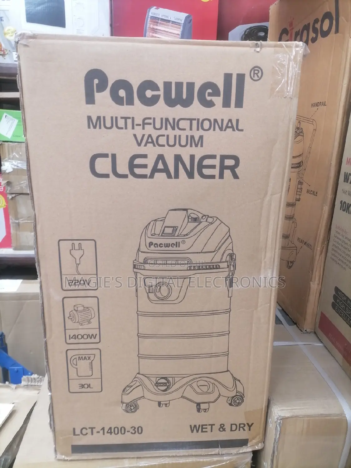 Highly Recommend 30l Pacwell Vacuum Cleaner