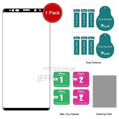 5D Tempered Glass Screen Protector For Galaxy Note 9