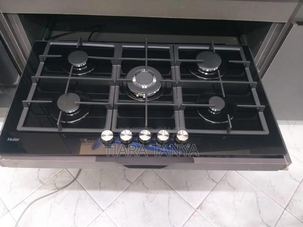Haier 90cm Kitchen Hob With 1 Wok Burner - thumbnail 2
