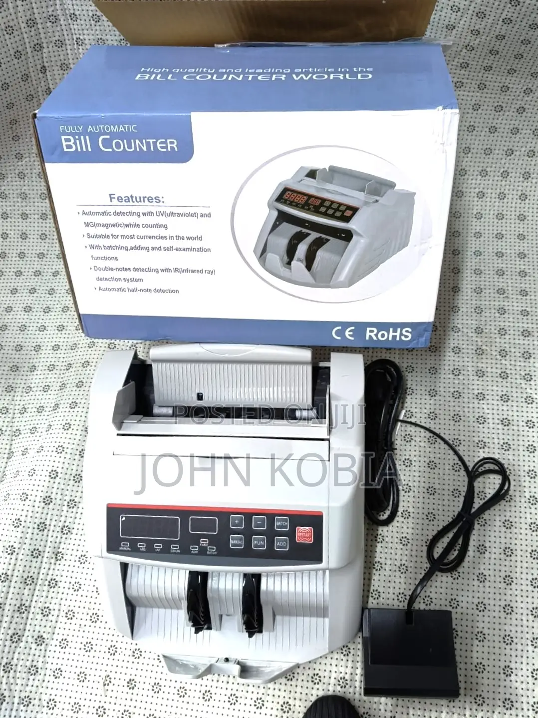 Fully Automatic Bill Counter