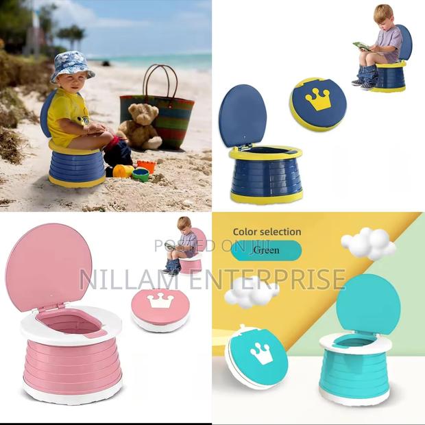 2-in-1 Children's Folding Baby Toilet Potty