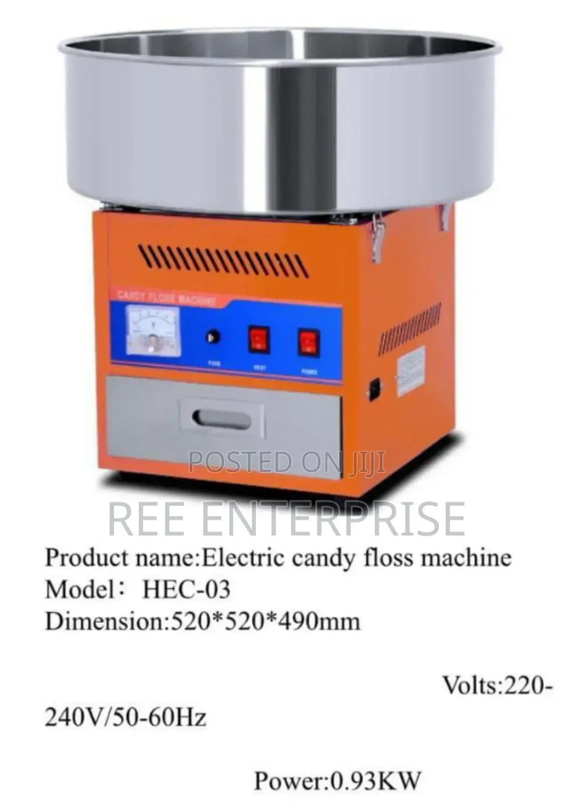 Brand New Electric Candy Floss Machine