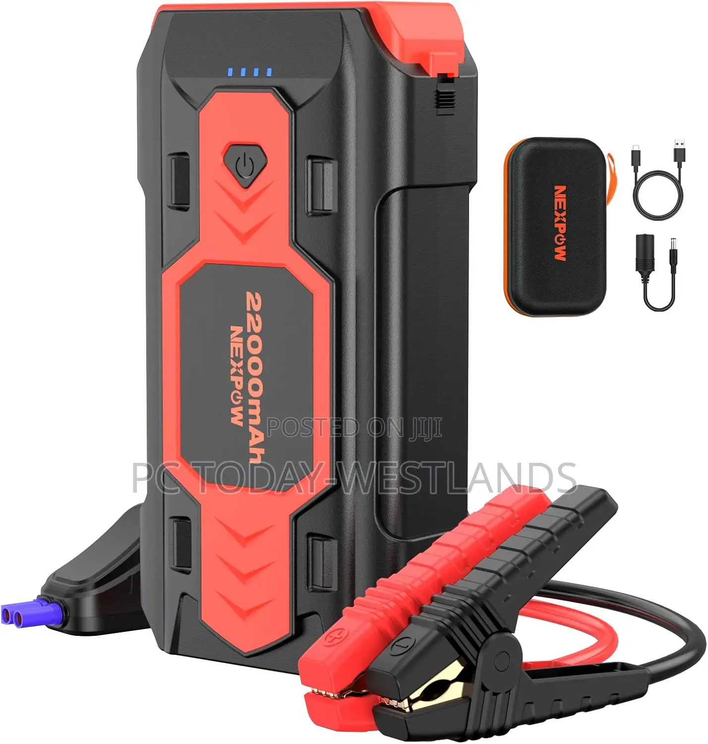 Nexpow Battery Jump Starter 2500a Car Jump Starter Up To 8.L