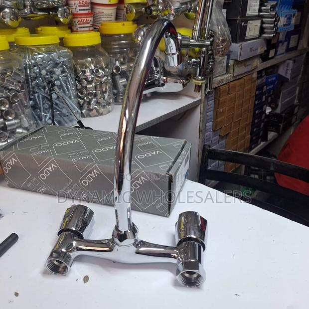 Double Handle Wall Sink Mixer - main view