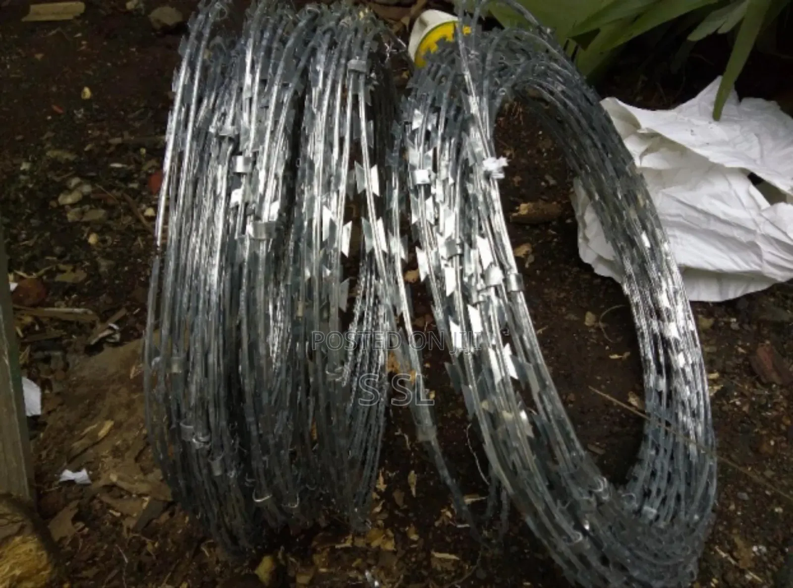 Galvanized Razor Wire