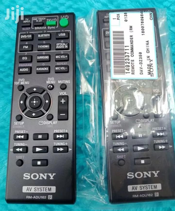 Sony Hometheater Replacement Remote.
