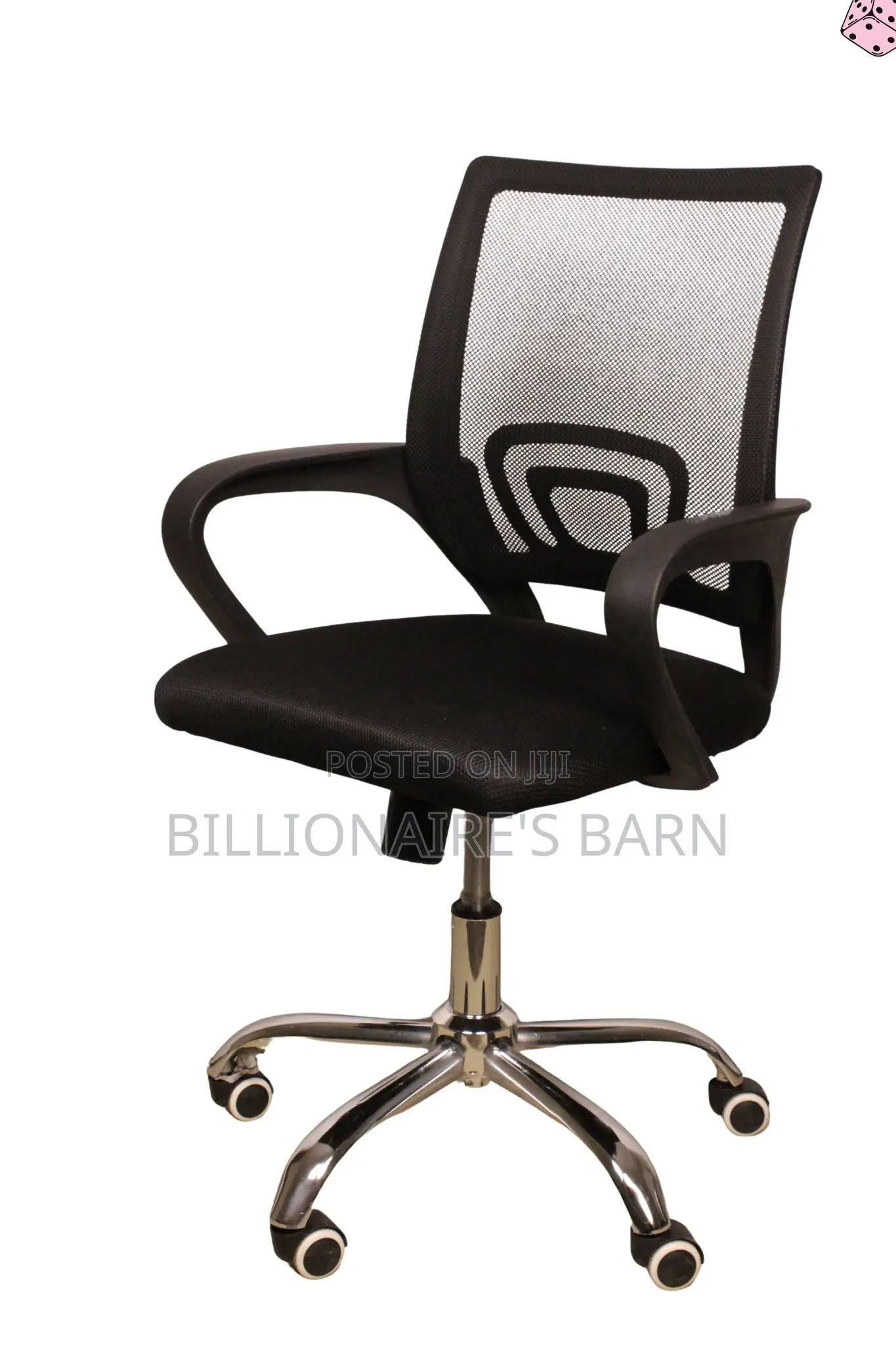 Staff Room Secretarial Mesh Office Chair .