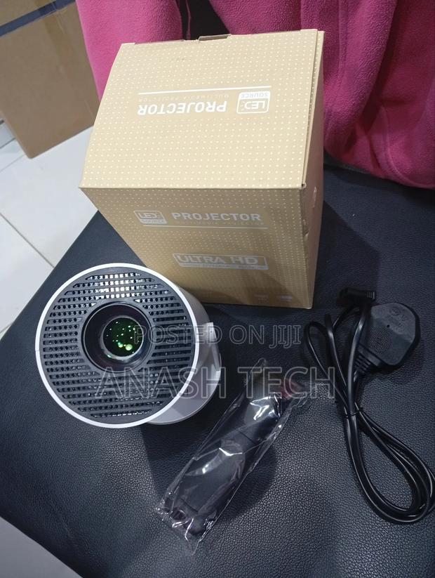 Smart Led Portable Mini Projector - Full Wifi, Usb - thumbnail 3