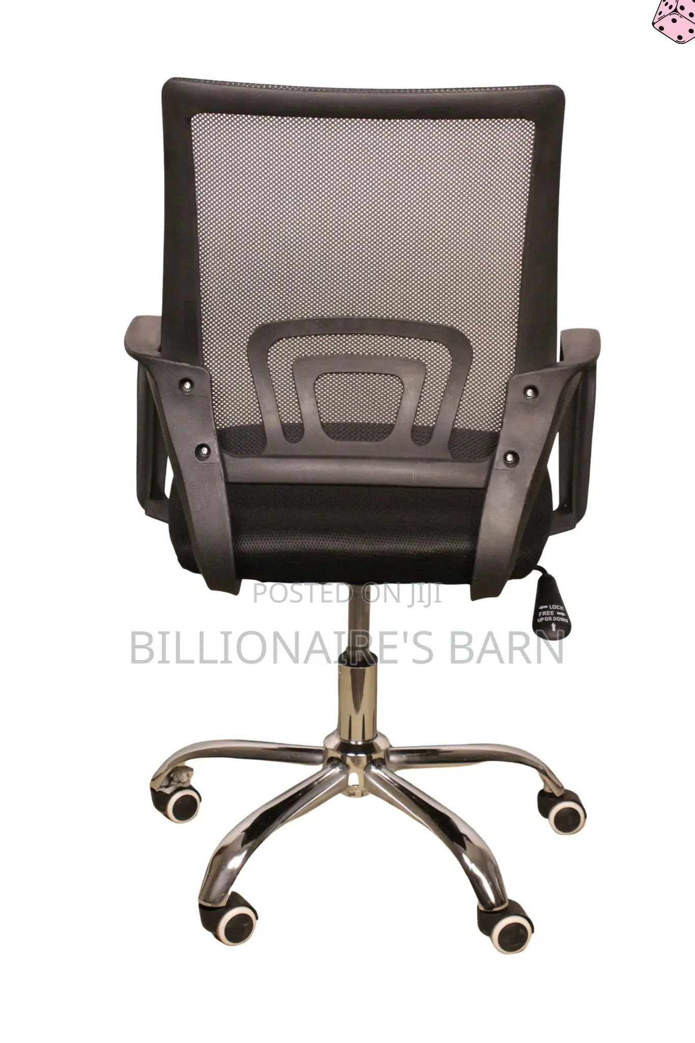 Staff Room Secretarial Mesh Office Chair .