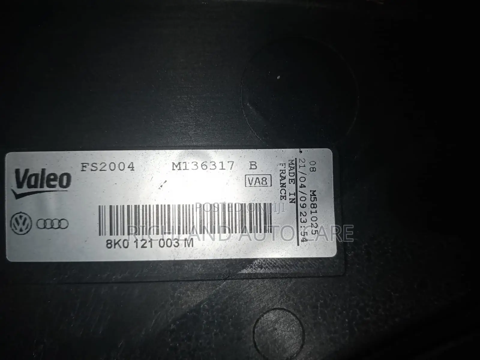 Radiator Fan Audi A4 A5 A6 A7 Q3 Q5