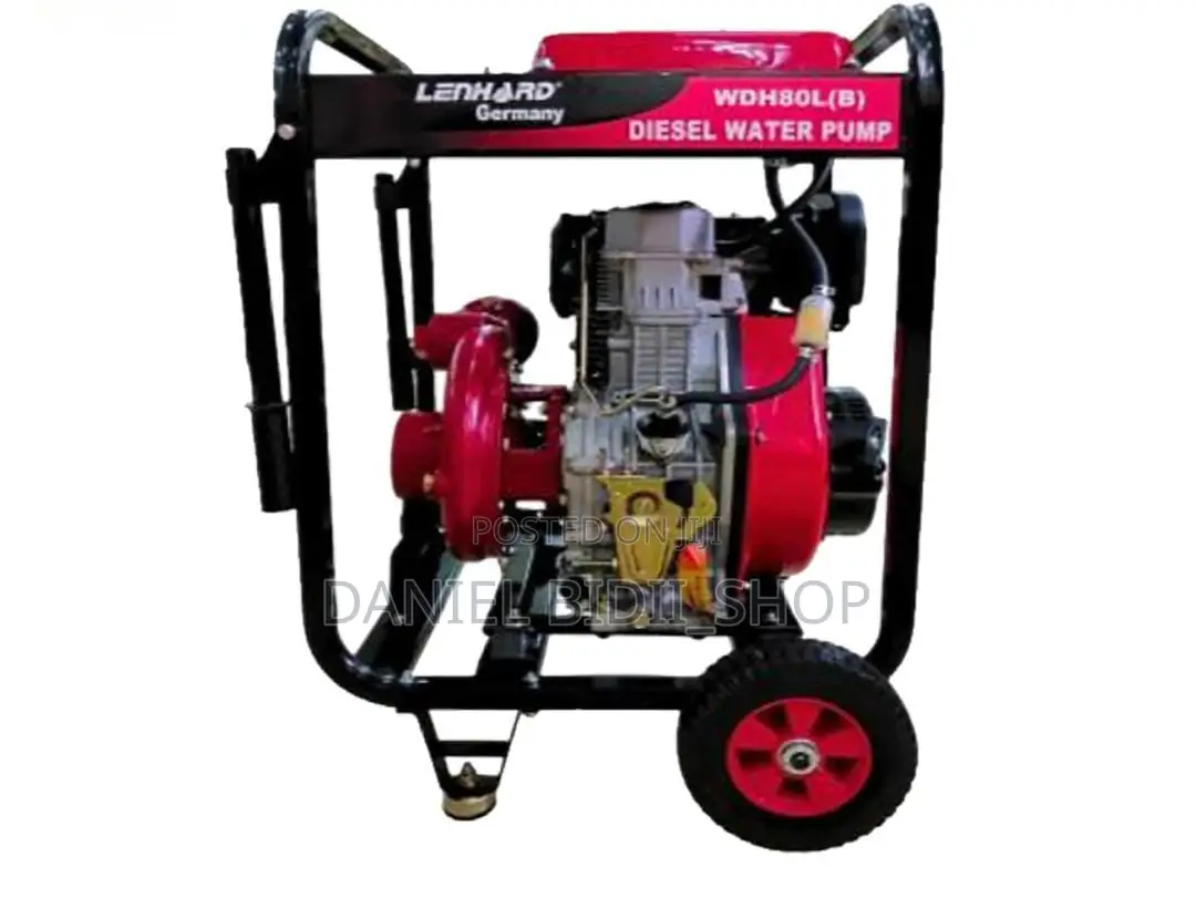 Lenhard Germany 3" Diesel High Pressure Water Pump 19hp125m
