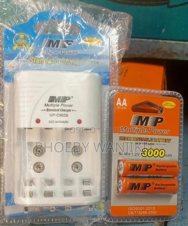 Rechargeable Batteries+Charger