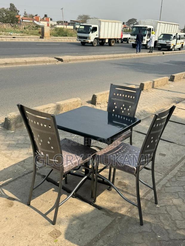 Restaurant And Bar Marble Square Table - main view