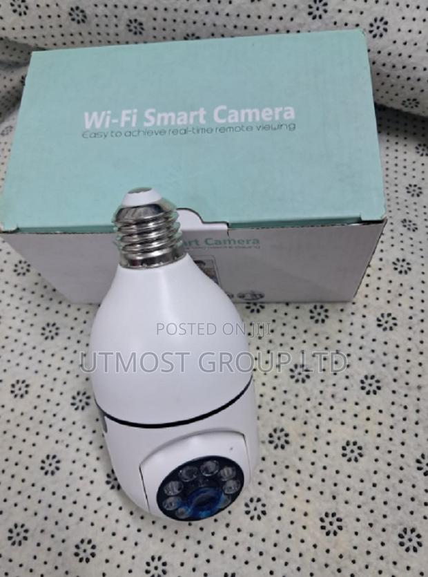 Icsee 360bulb Camera Infrared Night Vision and Motion Alerts - main view