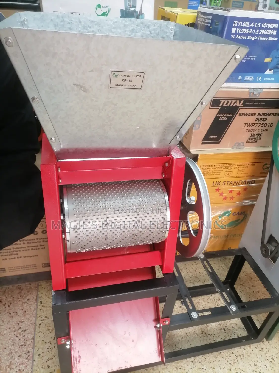 Highly Recommend Coffee Pulper Machine