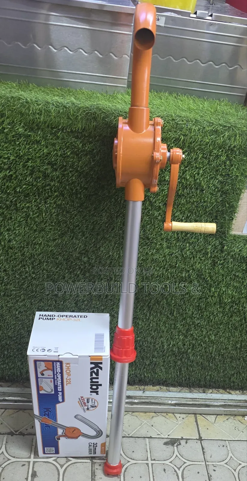 Kzubr Hand Operated Pump