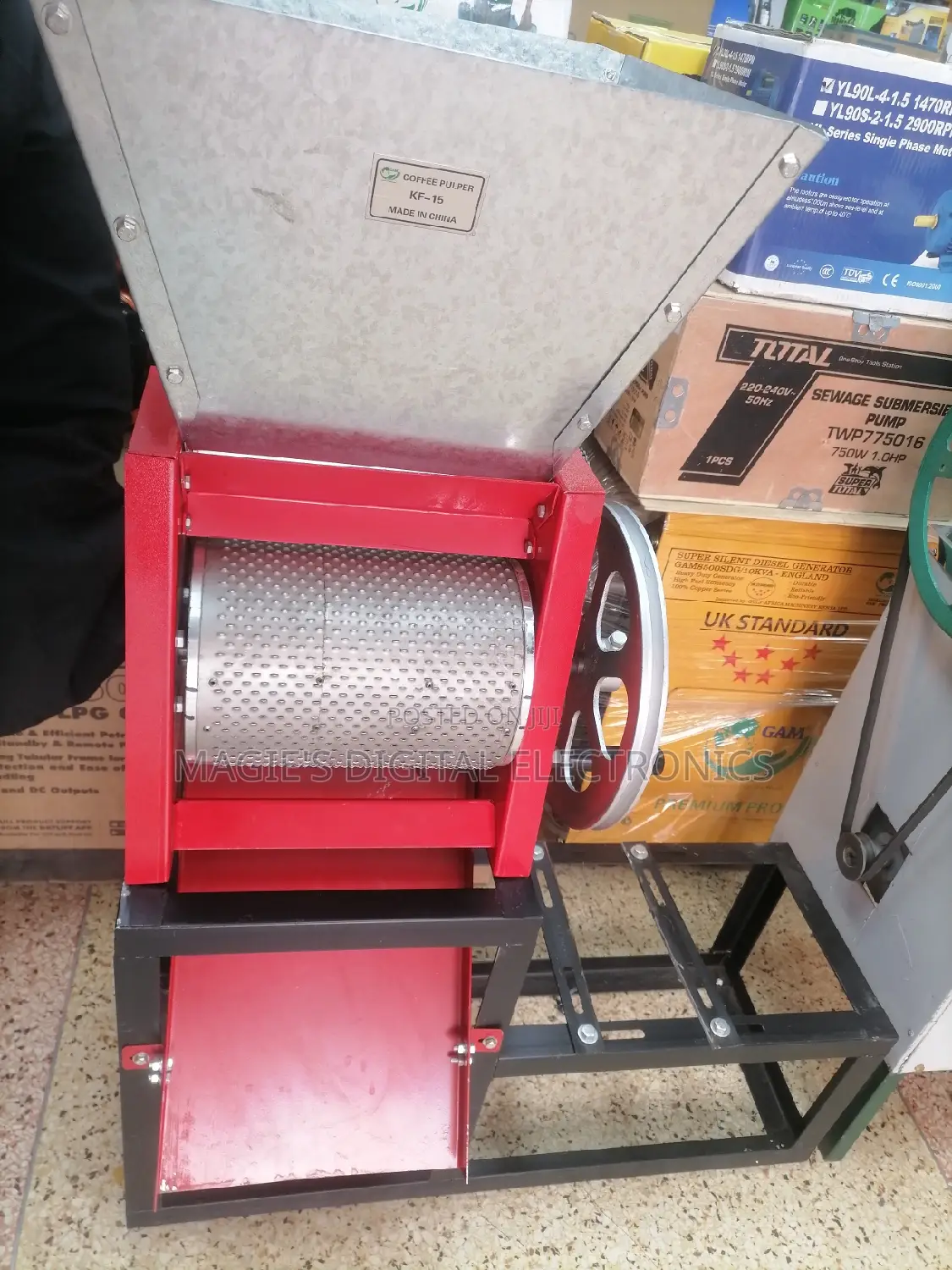 Highly Noted Coffee Pulper Machine