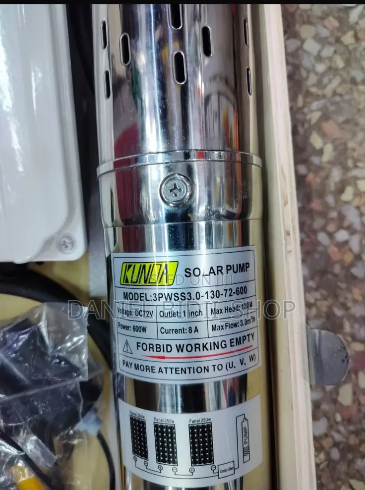 Kunda Submersible Waterpump 400w48 Volts 110 M + Control Box
