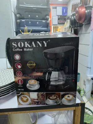 Sokany Sk124 6-Cup Coffee Maker Temp Control 