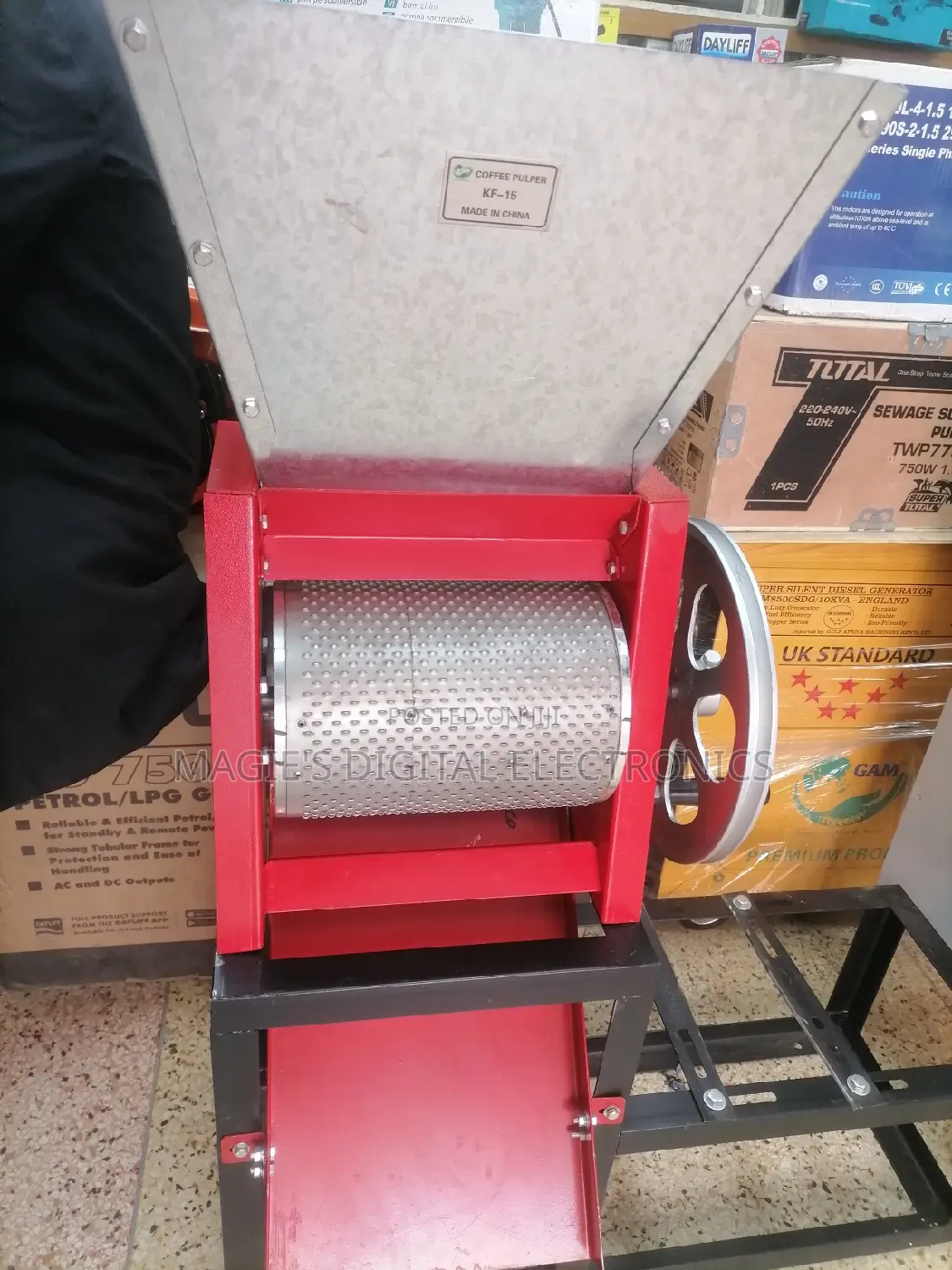 Super Excellent Coffee Pulper Machine