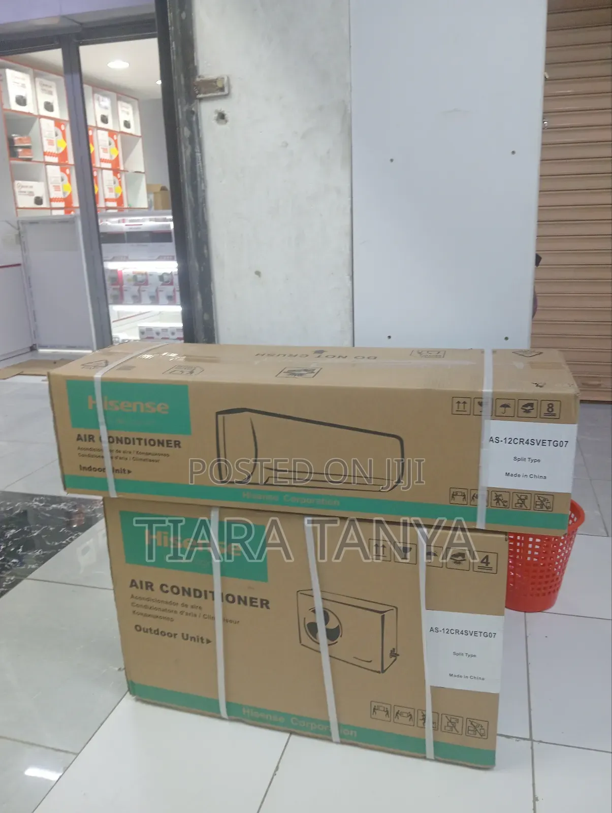 Hisense 12000 Btu Air Conditioner as 12cr4svetg07 White