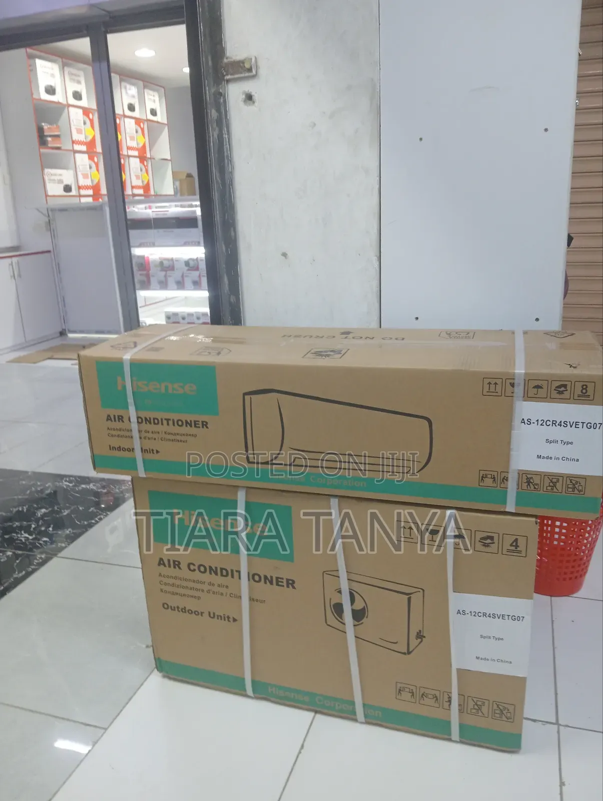 Hisense 12000 Btu Air Conditioner as 12cr4svetg07 White