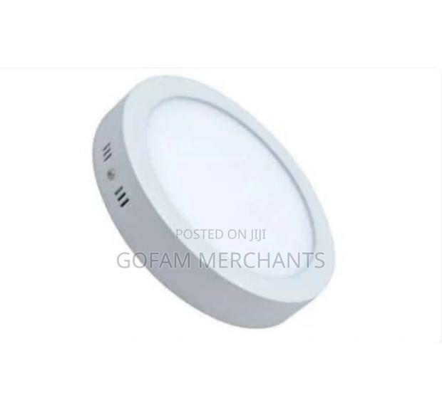 Ensave Led Panel Surface Round 9w Cool