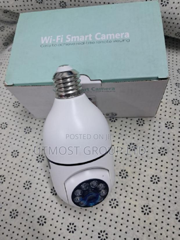 Brand Wifi Security Bulb Camera With Smart Tracking Spy Cam - main view