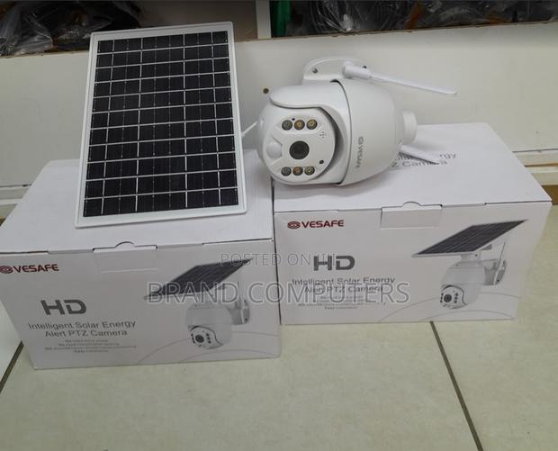 Ubox 4g Solar CCTV Camera With Sim Slot PTZ 1080p, 4mp