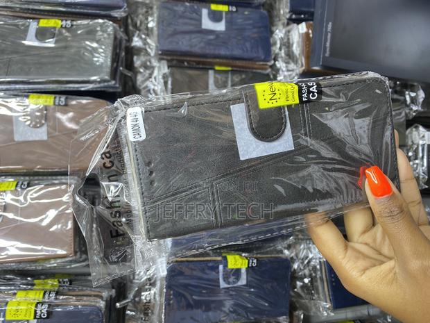 Ponrfekt Tecno Camon 40 4g Case Pu Flip Leather Wallet - thumbnail 2