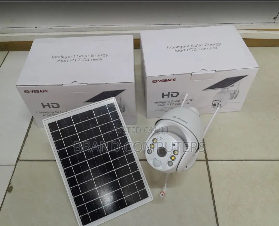 Ubox Solar PTZ Camera 4g Sim Card Wireless Outdoor CCTV 2mp