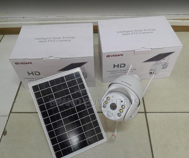 Ubox 4g Simcard Solar Powered CCTV Camera 3mp Full Hd
