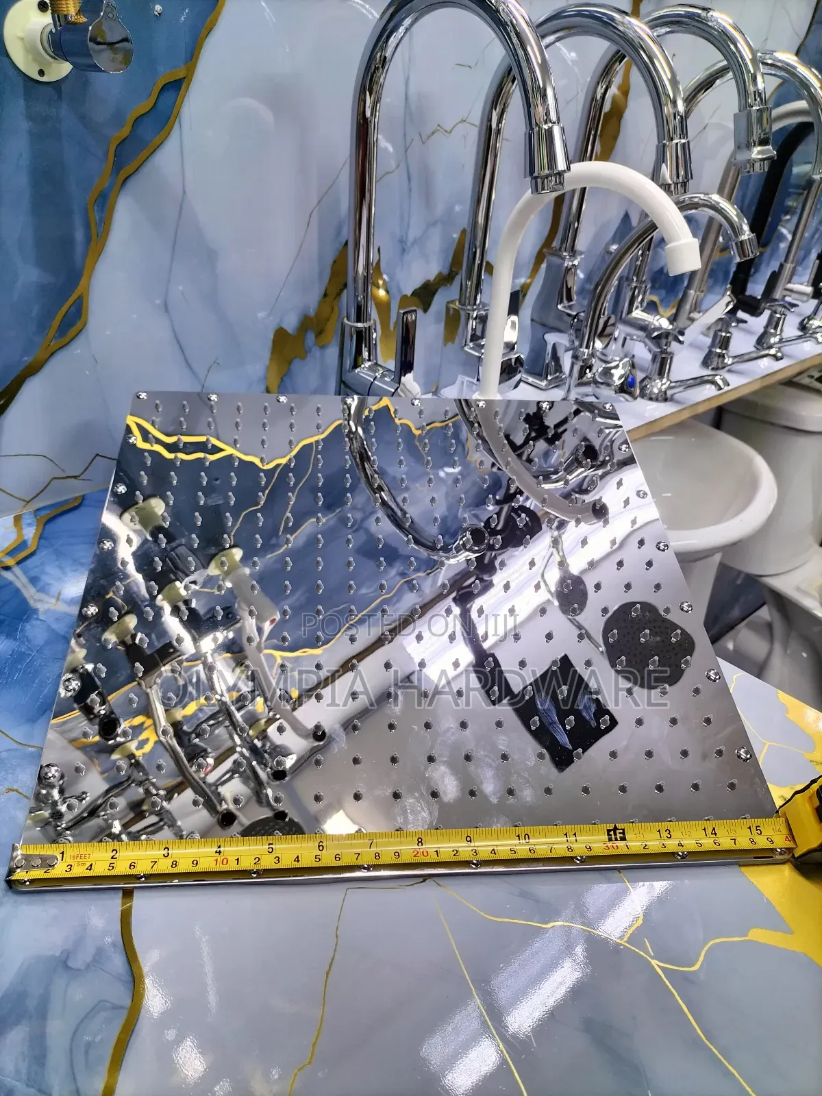 Shower Head 40cm (Heavy Guage)