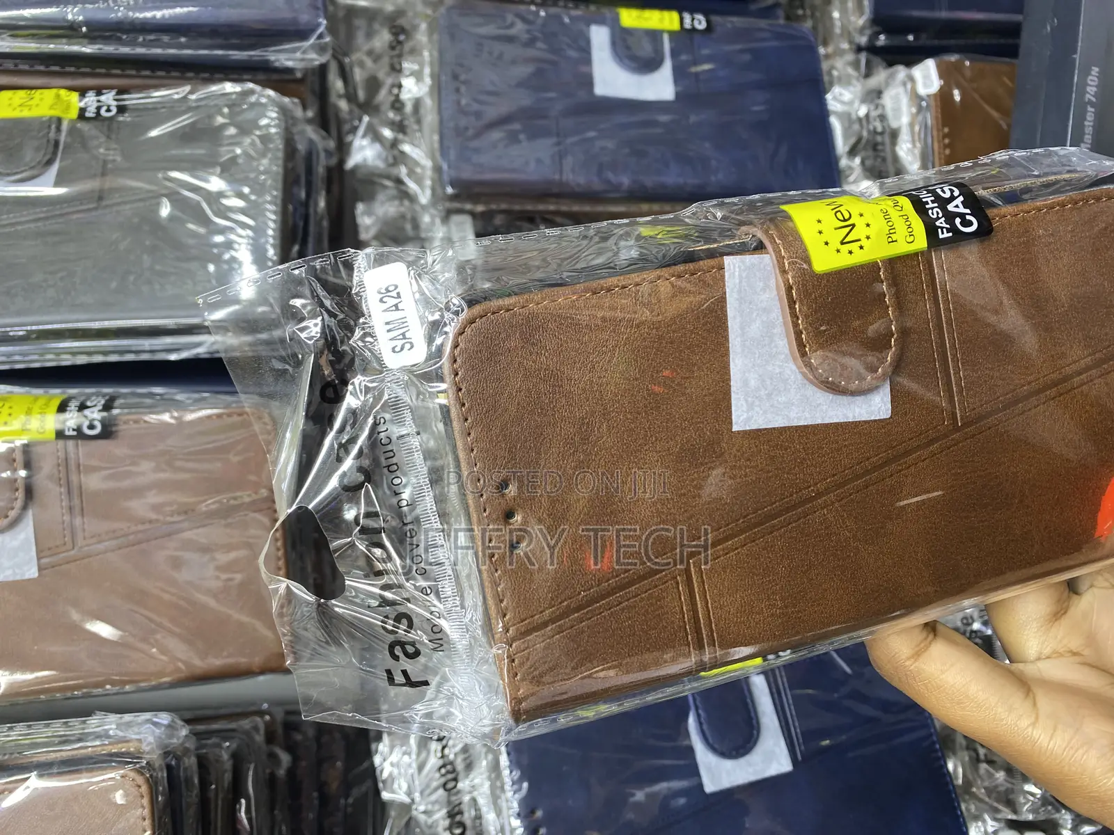 Tnykas Samsung Galaxy A26 Leather Case With Card Slots