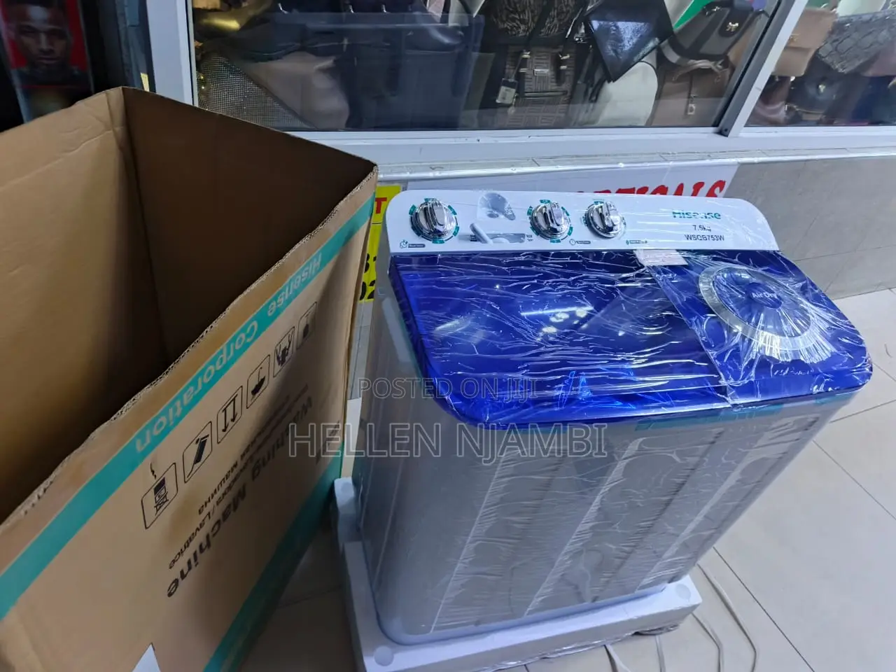 Hisense 7.5kg Top Load Washing Machine