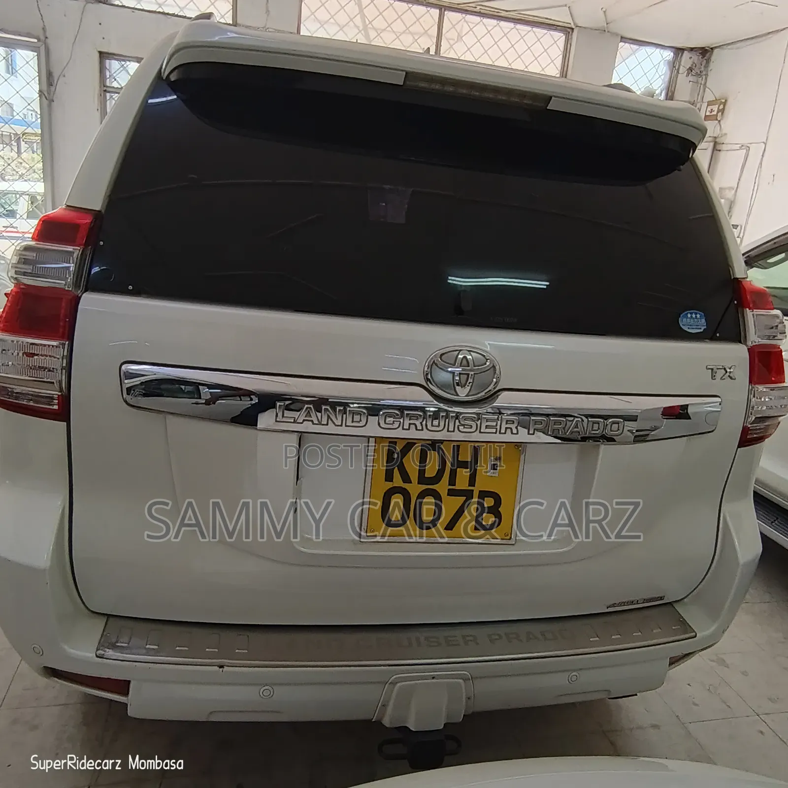 Toyota Land Cruiser Prado 2.7 VVT-i 2015 White