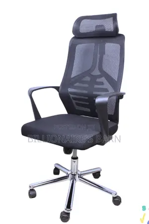 Office; New Mesh Ergonomic Office Chair With Headrest,