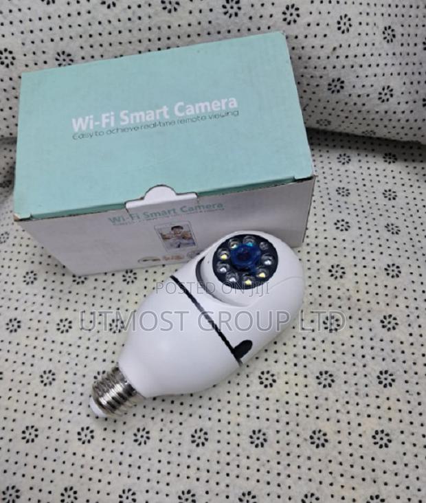 New Rotating Wireless Wi-Fi Nanny CCTV Bulb Security Camera