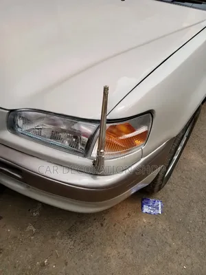 Car Front Bumper Fitted With Corner Pole With Led Light